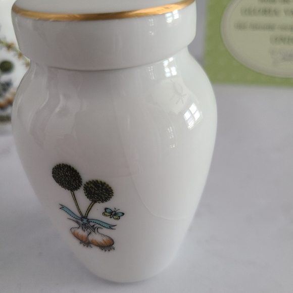 Vintage Franklin Mint Spice Jar - Gloria Concepts Inc - 1985 - Onion - Picture 7 of 8